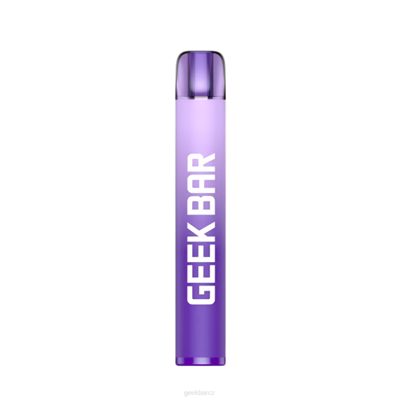 GEEK BAR cena - Geek Bar e600 vape na jedno použití hroznový 48RF200