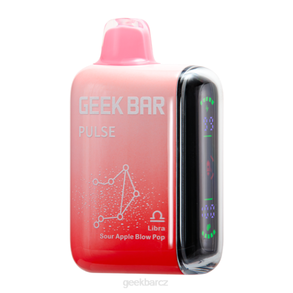 GEEK BAR nikotin - Geek Bar Pulse 50 mg kyselý jablečný pop 48RF6