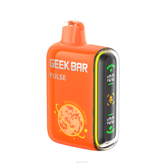 GEEK BAR vape online - Geek Bar Pulse 15k jednorázové vapy jahodové mango 48RF63